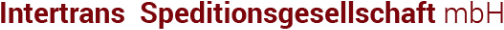 „Intertrans Speditionsgesellschaft mbH“-Logo, zur Startseite